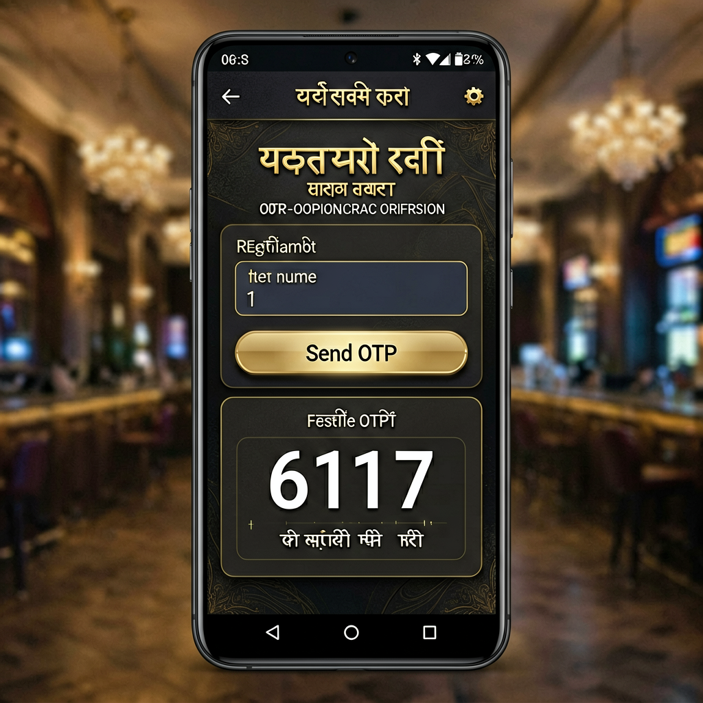RS9 Bet app registration with OTP verification